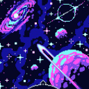 ⸺ 　ɞ  The Milky Way ୨🌙୧ Discord Server Logo