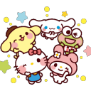 .  /sanrio fans  𓂃   ݁ 𓈒 Discord Server Logo