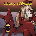 Library of Beasts Discord Server Logo