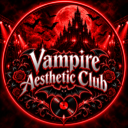 Vampire Aesthetic Club +18 Discord Server Logo
