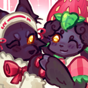 ˙ . ꒷ ⌗ The Strawberry Patch .ᐟ.ᐟ 🍓 ೀ⋆｡˚ Discord Server Logo