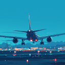 Airline Simulator Discord Server Logo