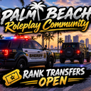 『PBRC』Palm Beach Roleplay Community Discord Server Logo
