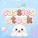 🍥𓏼　　ঌ　　cassie's stock　゛　trades　𓈒୧ Discord Server Logo