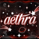 ⋅ aethra  ⟡  ݁  .  nitro ⋅ active ⋅ anime ⋅ comics ⋅ games ⋅ Discord Server Logo