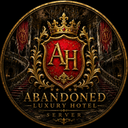 🏨 𝔞𝔟𝔞𝔫𝔡𝔬𝔫𝔢𝔡 𝔩𝔲𝔵𝔲𝔯𝔶 𝔥𝔬𝔱𝔢𝔩 21+ 🩸 Discord Server Logo