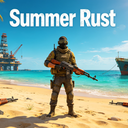 Summer Rust ☀🌊 Discord Server Logo