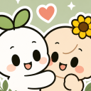 Vitzy 🍃🤍﹕Crear Amistades﹒Hacer Amigos en Discord﹒VC Activo﹒Servidor para Socializar﹒Hablar Espanol Discord Server Logo