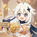 Paimon's Food Fund Discord Server Logo