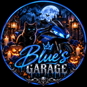 Blue's Garage Discord Server Logo