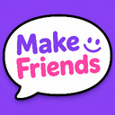 💜✦  𝓜𝓪𝓴𝓮 𝓕𝓻𝓲𝓮𝓷𝓭𝓼  ✦💜 Discord Server Logo