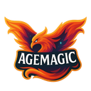ᴀɢᴇᴍᴀɢɪᴄ Discord Server Logo