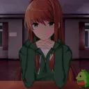 Monika After Story Community Discord Server Logo