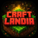 CraftLandia - Minecraft Discord Server Logo