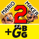 Super Mario Maker 2 + Game Builder Garage Discord Server Logo