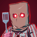 Happy's Humble Burger Cult Discord Server Logo