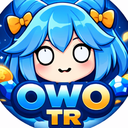 /owoland 💙 /owotr 🩵 Discord Server Logo