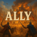 𝐀𝐋𝐋𝐘 𝐂𝐎𝐌𝐌𝐔𝐍𝐈𝐓𝐘 Discord Server Logo