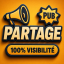 📢 Partage Ton Serveur & Lien Discord Server Logo