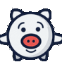 Piggy Community and Support Discord Server Logo