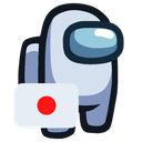 AmongUs[JP] Discord Server Logo