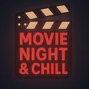 Movie Night & Chill Discord Server Logo