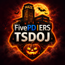 🎃 TSDOJ FivePD & ERS 🎃 Discord Server Logo