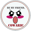 Be My Friend Discord Server Logo
