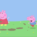 ・୨୧ ・ ₍ 🐷 ₎ peppa's playhouse Discord Server Logo