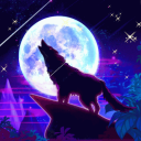 Lunar Wolves Discord Server Logo