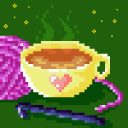 ☕Coffee and Crochet🧶 Discord Server Logo