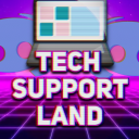 Tech Support Land 📲 Discord Server Logo