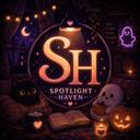 𝑺𝒑𝒐𝒕𝒍𝒊𝒈𝒉𝒕 𝑯𝒂𝒗𝒆𝒏 .𖥔 ݁ ˖🎃 Discord Server Logo