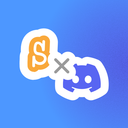 Scratch × Discord Discord Server Logo