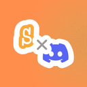 Scratch × Discord Discord Server Logo