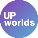 UPWorlds  🌍✨ Discord Server Logo