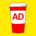 The AD Cafe Discord Server Logo