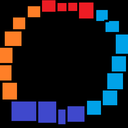 All These Squares Make A Circle Discord Server Logo
