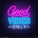 good vibes only Discord Server Logo