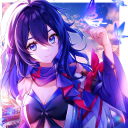 Haleyon ☾ Aesthetic Astro Server ✧ Gaming ✧ Anime ✧ Music ✧ Emotes Discord Server Logo
