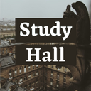 •⊹٭  Study Hall  ٭⊹• Discord Server Logo