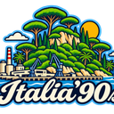 Italia '90s Discord Server Logo