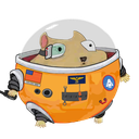 Space Hamsters Discord Server Logo