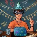 The Blue Food Discord Discord Server Logo