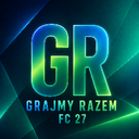 Grajmy Razem! - FC 27 & Piłka nozna🔵 Discord Server Logo
