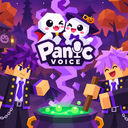 Panic Voice 👻 Amigos Discord Server Logo