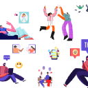 F.R.I.E.N.D.S Discord Server Logo