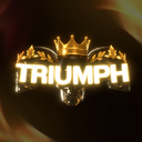 👑〡𝙏 𝙍 𝙄 𝙐 𝙈 𝙋 𝙃 Discord Server Logo