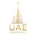 𝑈𝐴𝐸 𝐶𝑜𝑚𝑚𝑢𝑛𝑖𝑡𝑦 Discord Server Logo