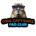Cool Capybara Fan Club Discord Server Logo